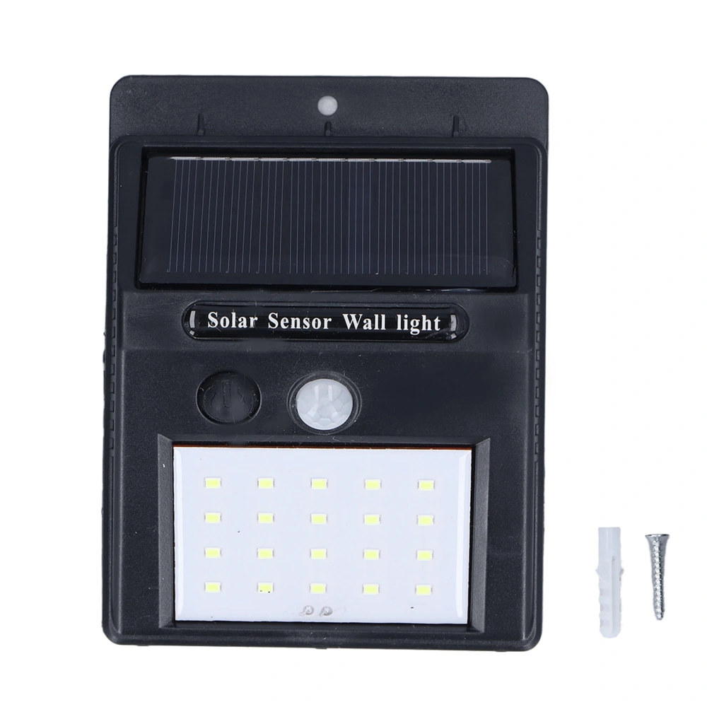 20LED Solar Outdoor Lights Security Wall Lamp with Motion Sensor for Garden Villa Household