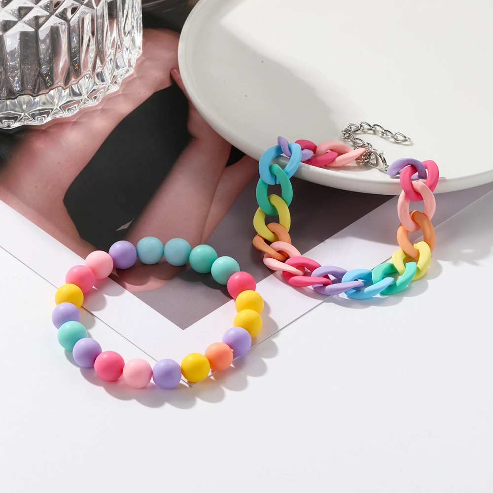 Women's Fashion Bohemian Color Beaded Bracelet