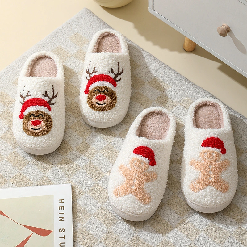 Cute Cartoon Winter Cotton Slippers