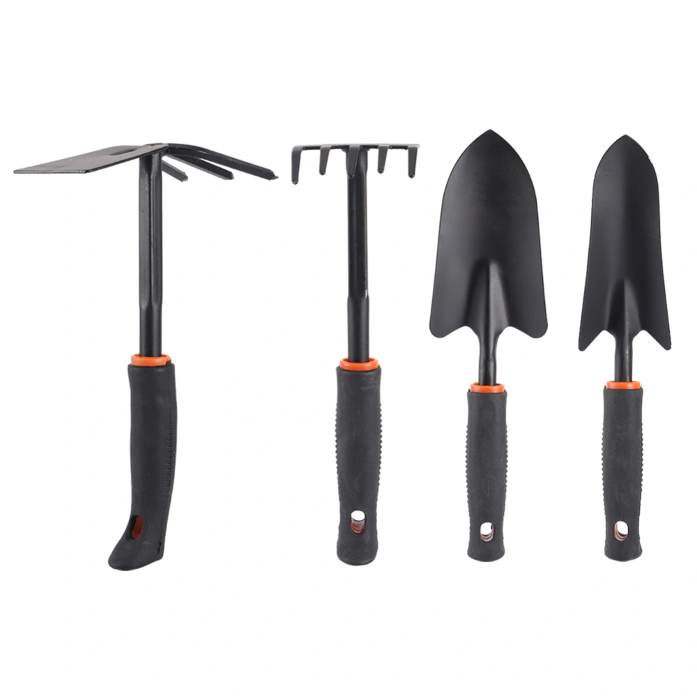 4Pcs/Set Thickened Garden Shovel Rake Tool Set Home Gardening Accessories for Flower Planting