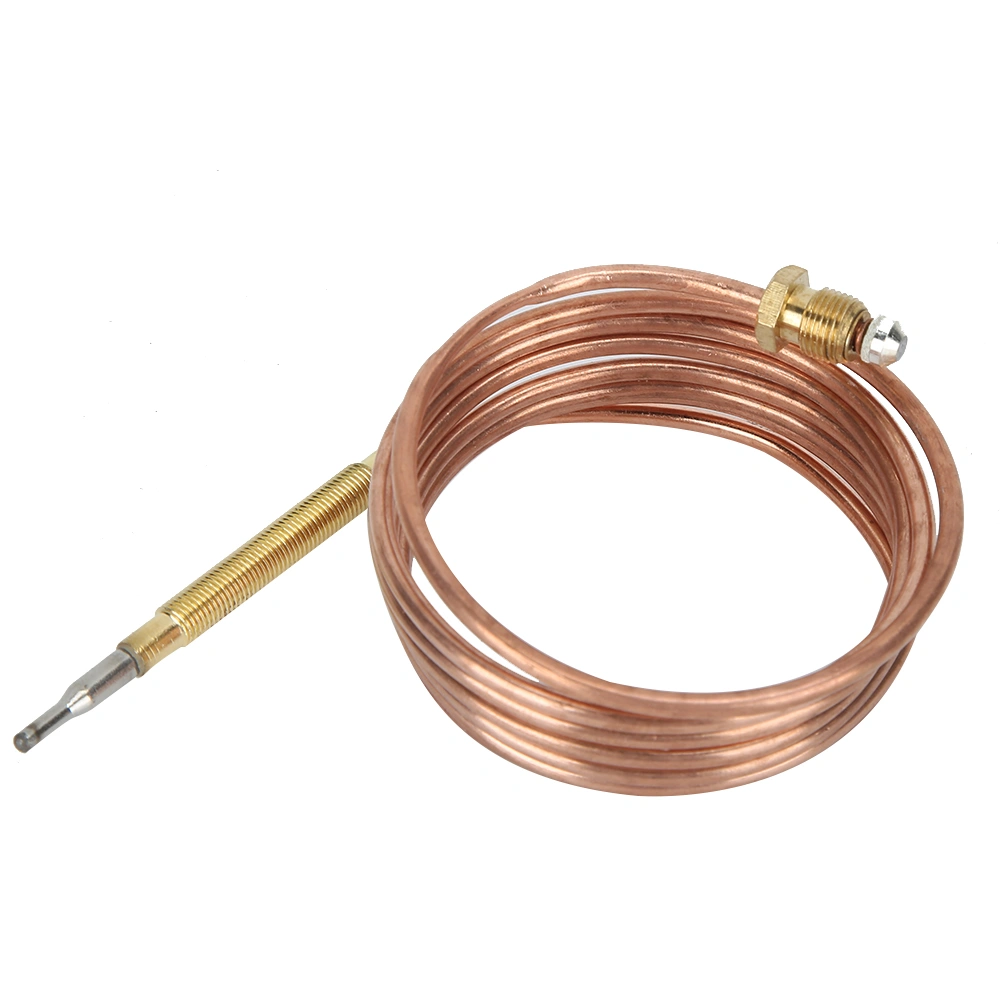 Gas Stove Thermocouple Kit Heater Protection Equipment Temperature Sensing Probe with Nut1500mm
