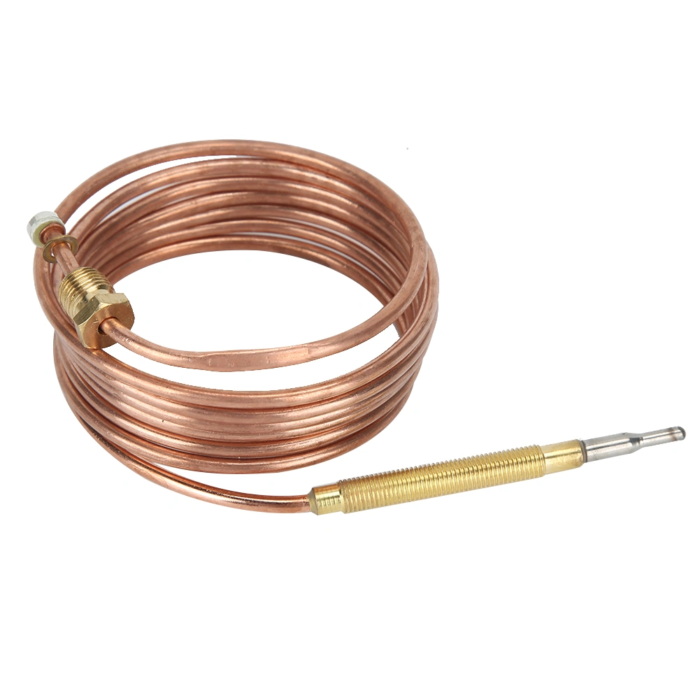 Gas Stove Thermocouple Kit Heater Protection Equipment Temperature Sensing Probe with Nut1500mm