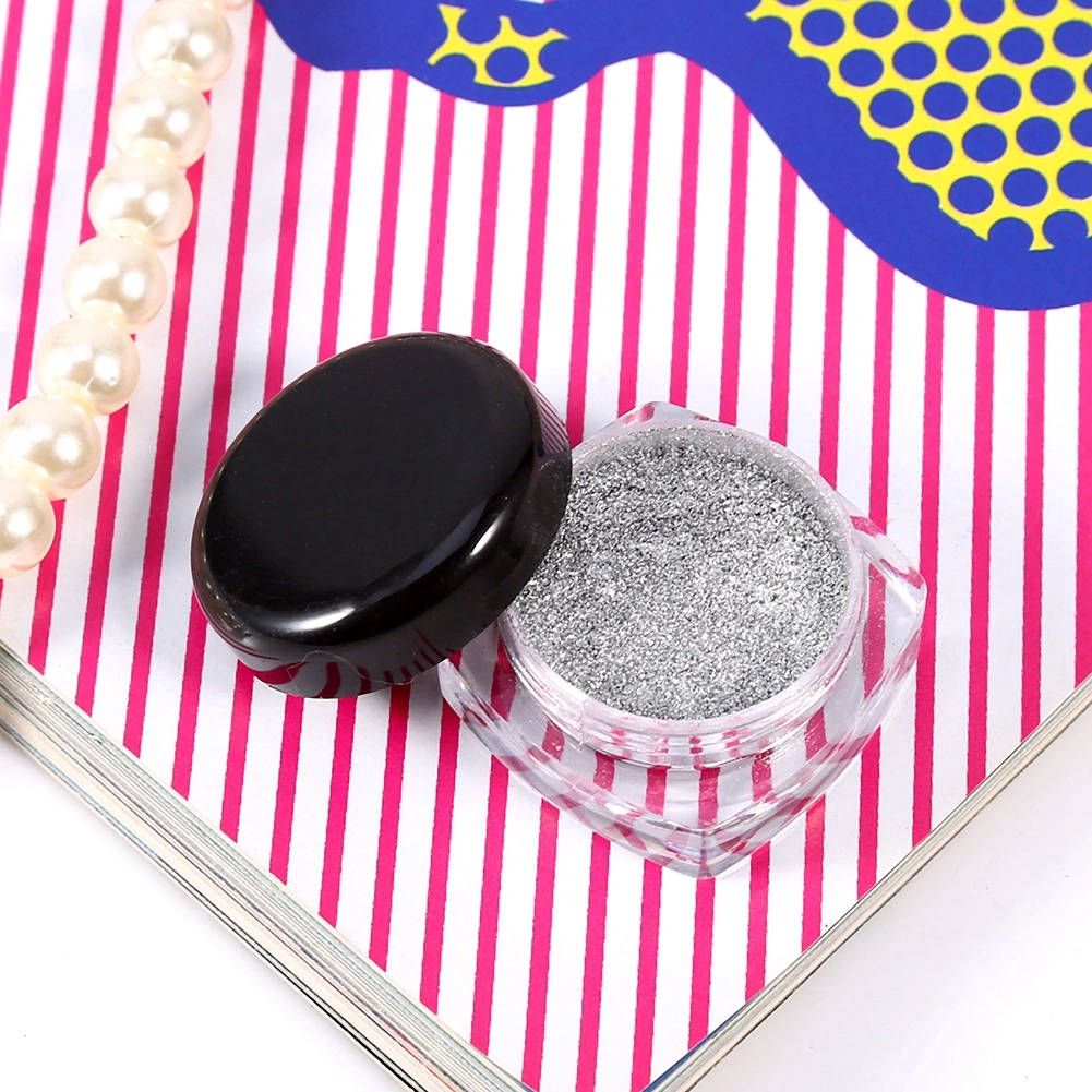 8g/Bottle Fashionable Manicure Shinning Dust Nail Art Glitter Powder With Brush Color4#