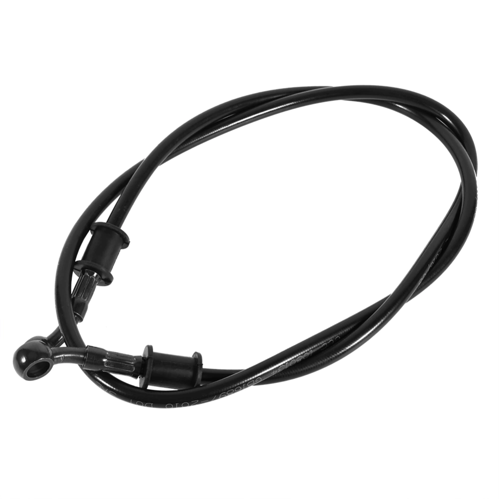 90cm Motorcycle Motocross Braided Steel Brake Clutch Oil Hose Line Pipe Black