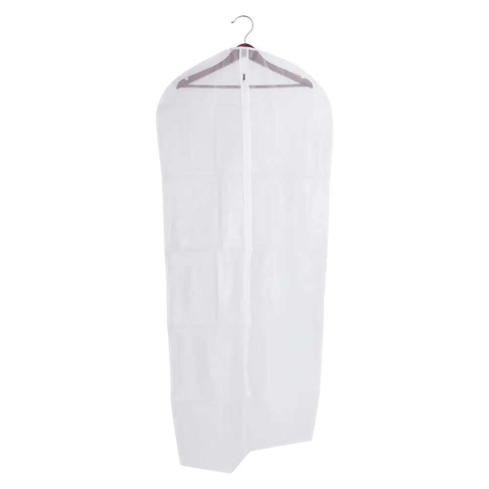 Practical Clothing Clothes Suit Dustproof Cover Pouch Zipper Storage Protector Size L