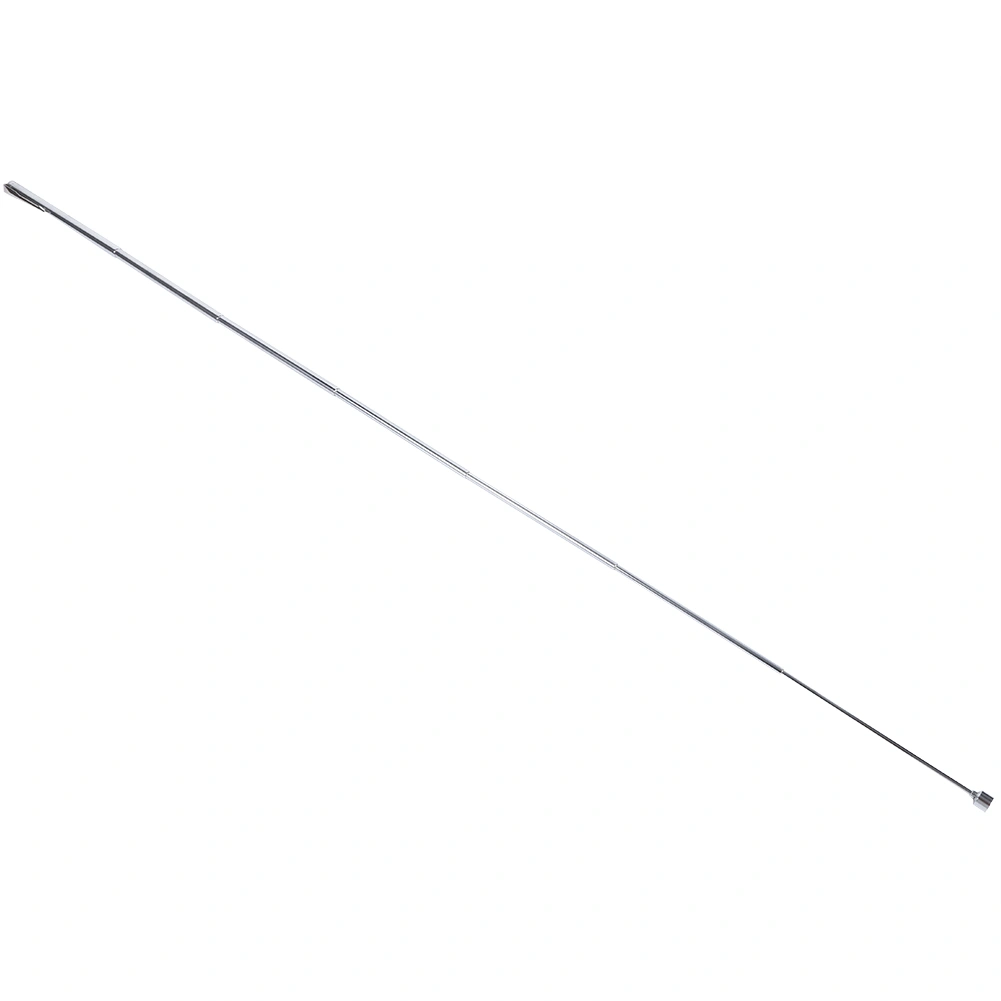 Portable Telescopic Easy Magnetic Pick Up Rod Stick Extending Magnet Handheld Tool Silver