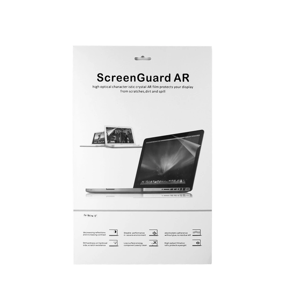 Ultra-thin Crystal Clear Film Screen Guard Protector Laptop Cover For Mac Retina 13.3 inch