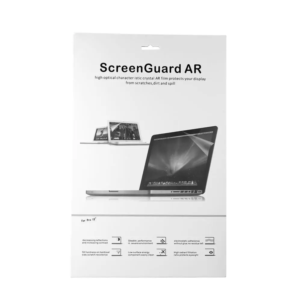 Ultra-thin Crystal Clear Film Screen Guard Protector Laptop Cover For Mac Pro 13.3 inch