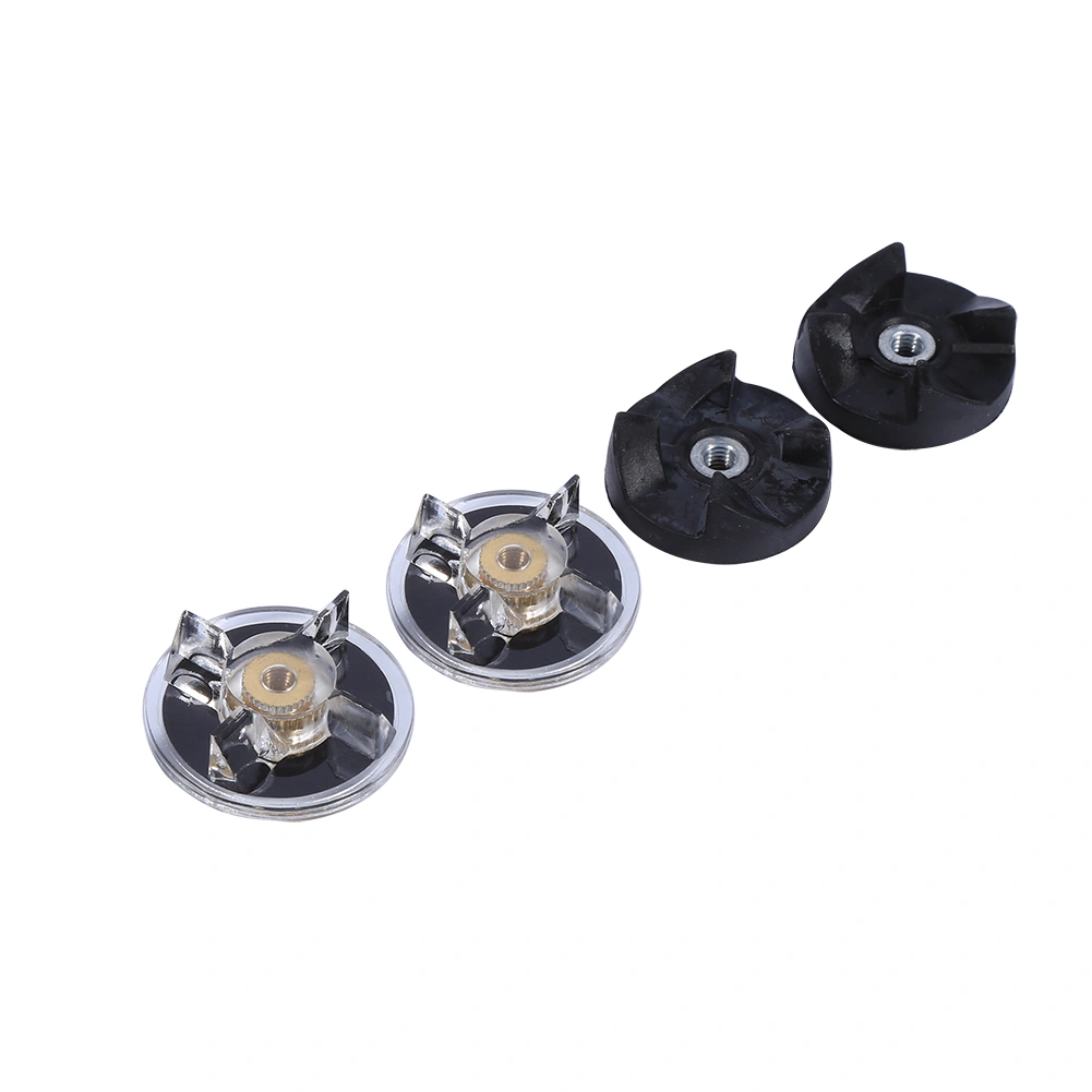 Replacement 2 Base Gear 2 Rubber Blade Gears Spare Parts for Magic Bullet 250W Juicer