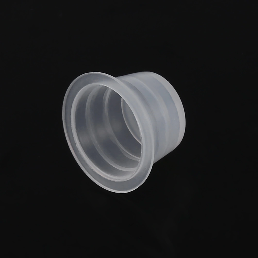 100pcs Tattoo Ink Cup Plastic Tattoo Pigment Cap Set Ink Holder Ink Container Tattoo Supplies M