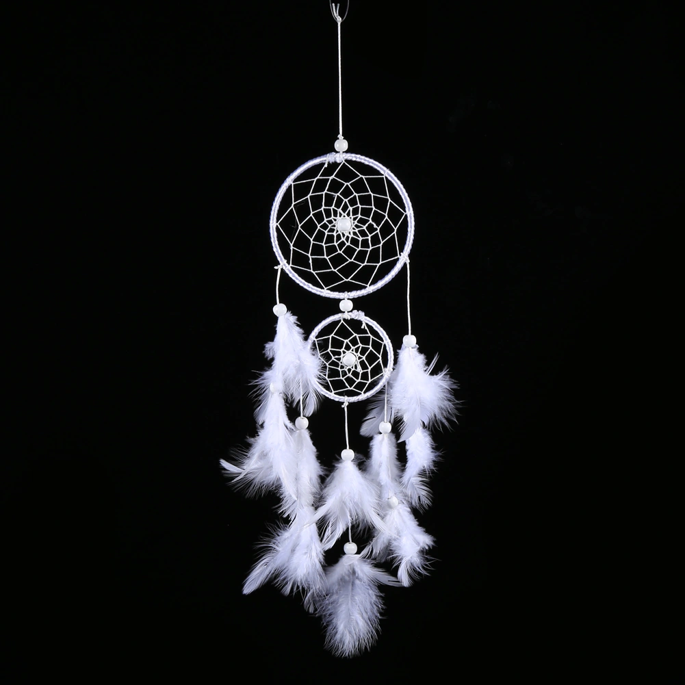 Feather Dreamcatcher Wind Chimes Indian Style Handmade Wall Hanging Ornaments Home Decor Gifts