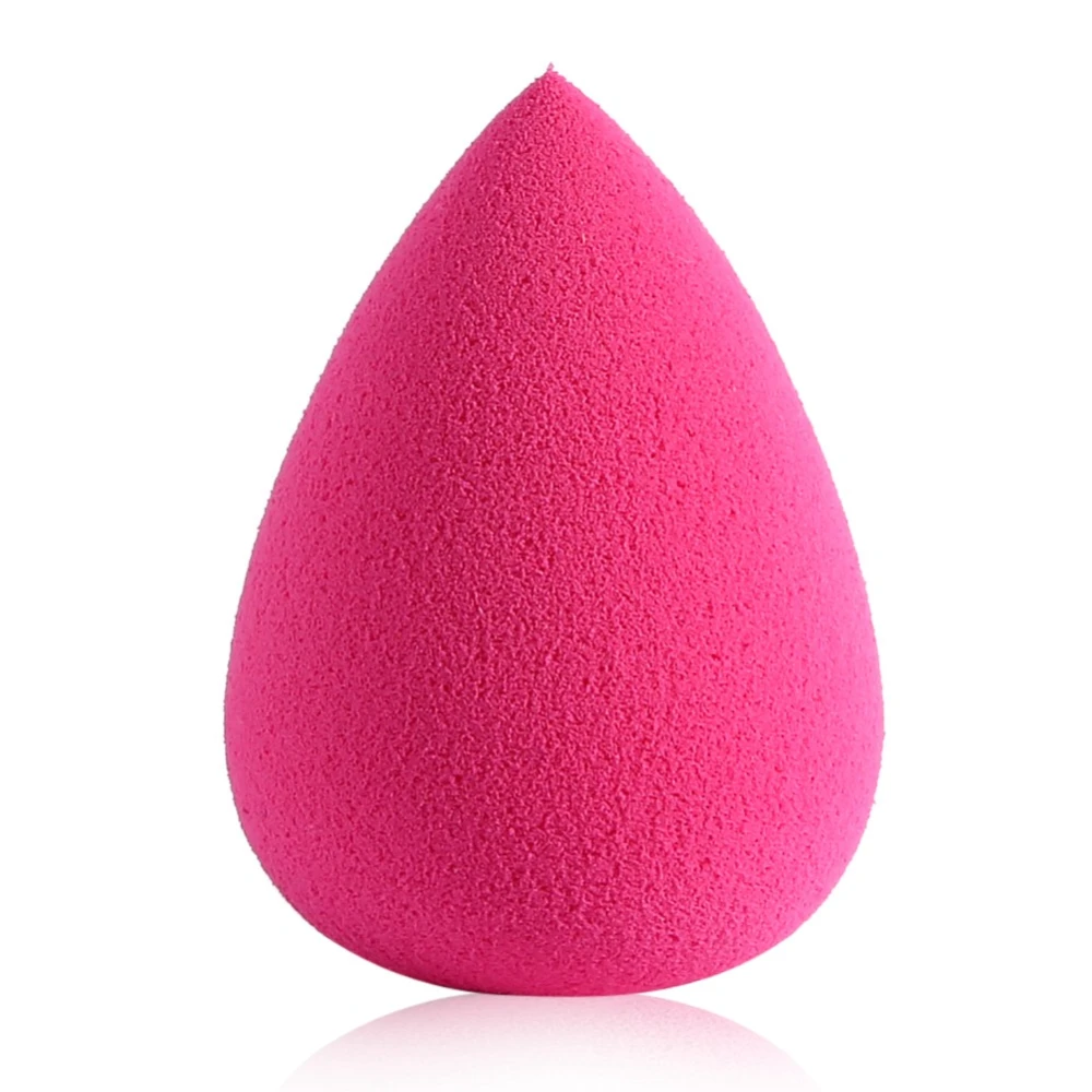 Rose Red Powder Puff Makeup Foundation Cream Cosmetic Tool Face Soft Teardrop Multipurpose (1#)