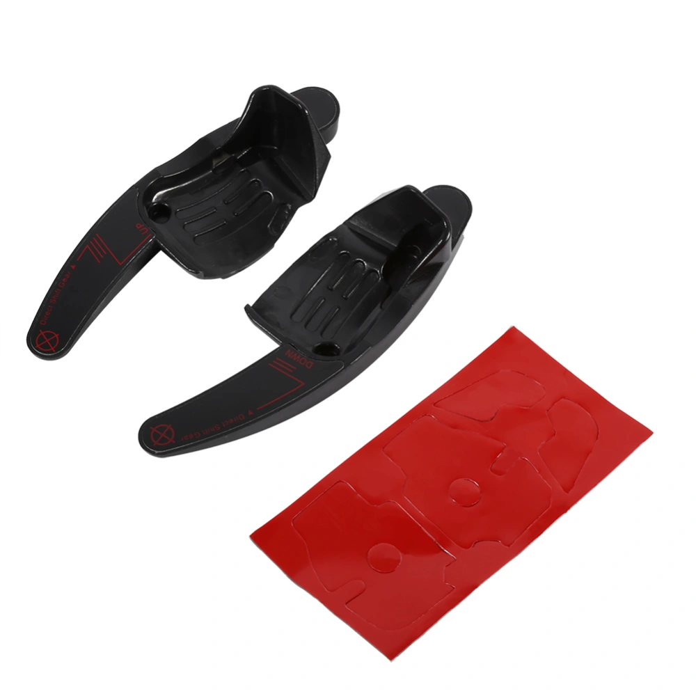 2 Pcs/set Steering Wheel Direct Shift Paddle Extension For   Golf 5 6 Red