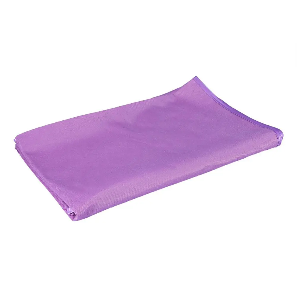 Soft Beauty Massage Sheet SPA Treatment Bed Cover With Face Breath Hole (Purple, 80*200)