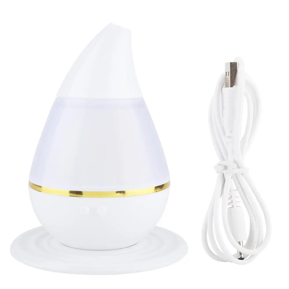 Ultrasonic Home Aroma Humidifier Air Diffuser Purifier Lonizer Atomizer（white）