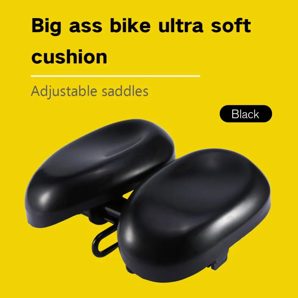 1pc Ergonomic Extra Wide Large Mountain Bike Saddle Cover Cushion Seat Pad