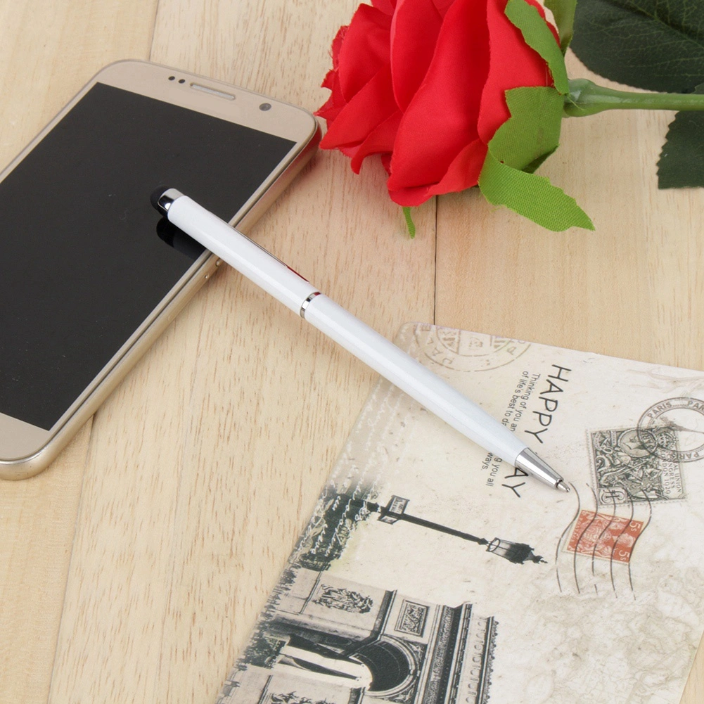 0.7MM Refill 2 in 1 Capacitive Touch Screen universal Stylus Ball Point Pen for Touch Screen
