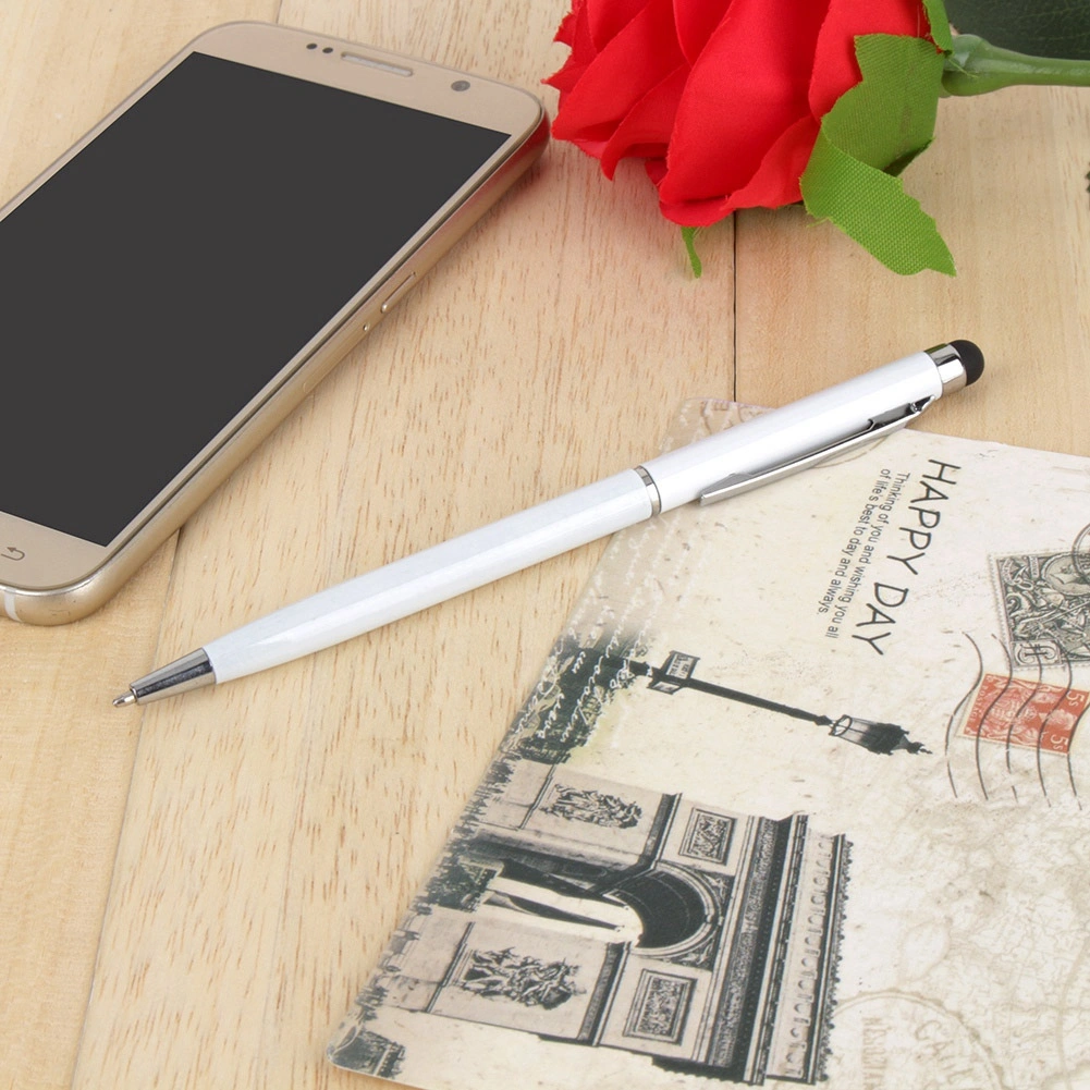 0.7MM Refill 2 in 1 Capacitive Touch Screen universal Stylus Ball Point Pen for Touch Screen