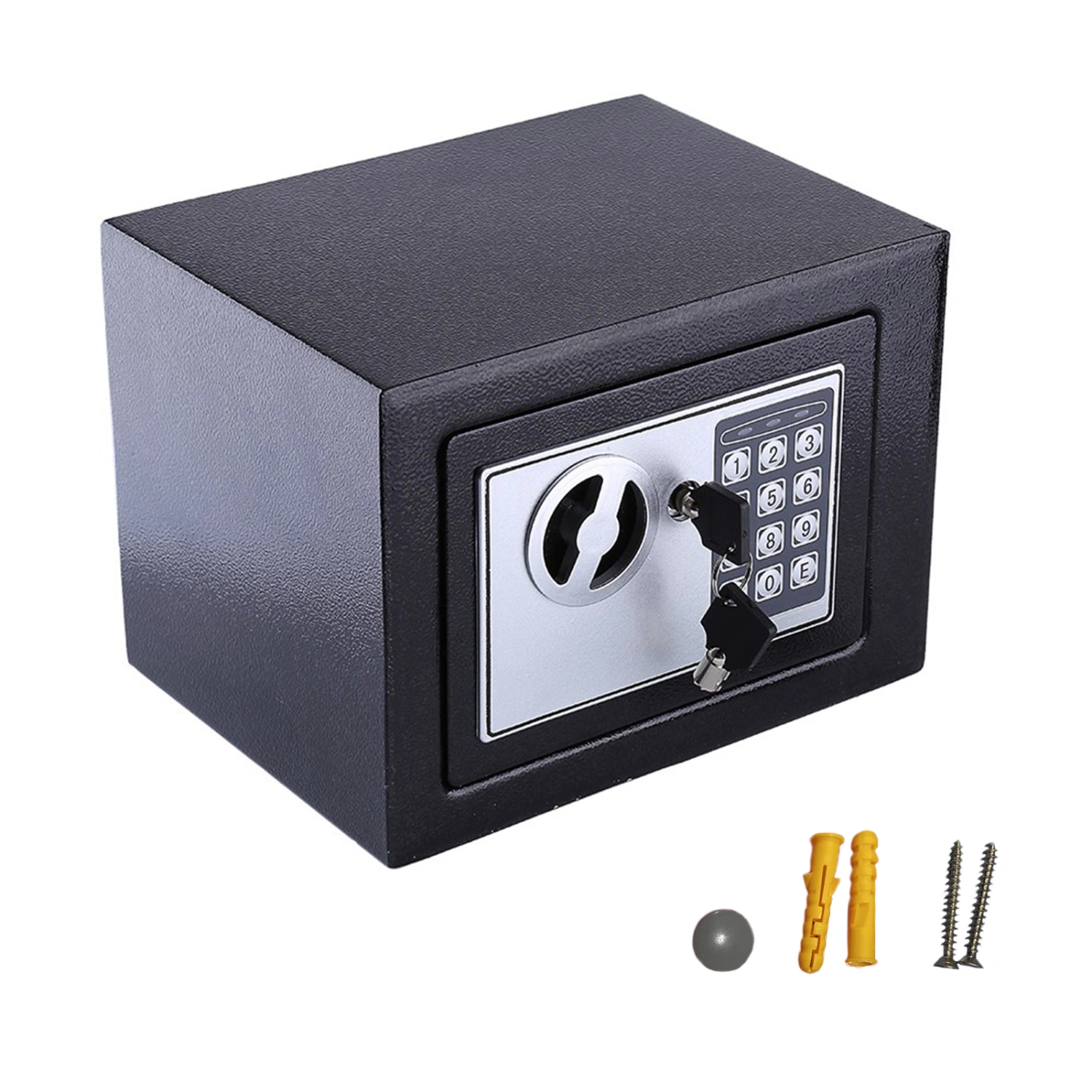 Security Lock Digital Safe Storage Box To Guard Money Cash Coins Jewelry Key Cash 17E