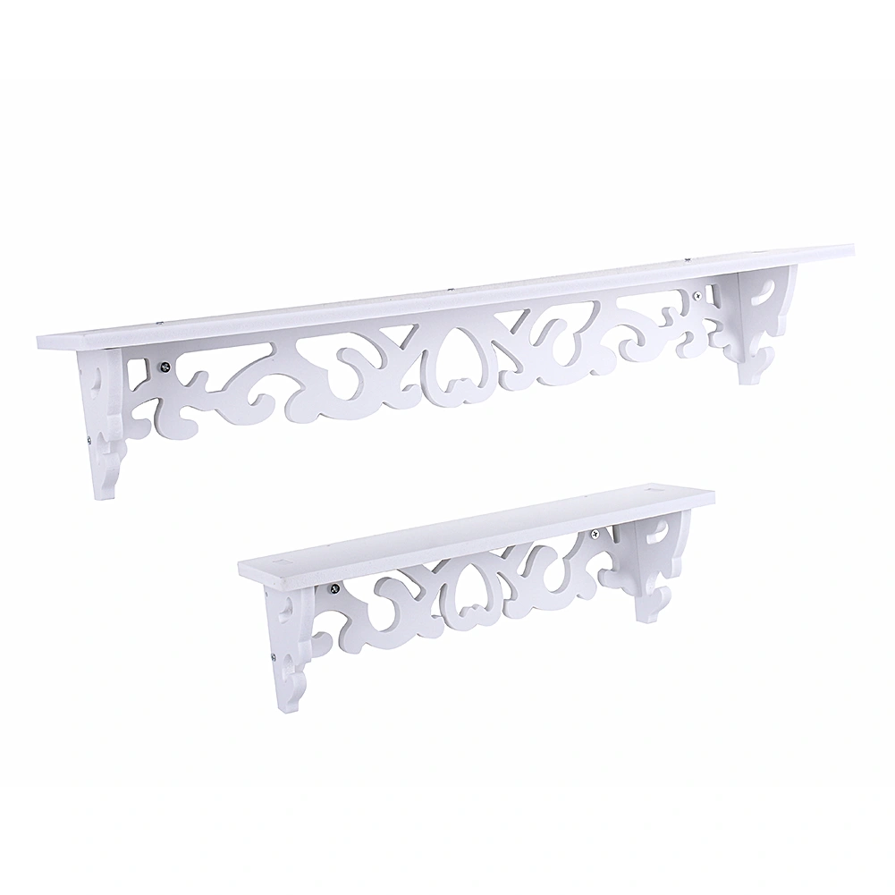 Shelf Display Floating Nesting Wall Decorative Mount Ledge Storage White