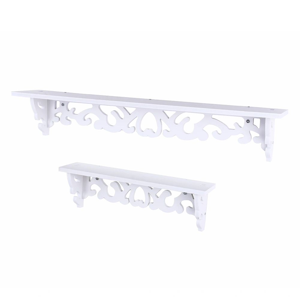 Shelf Display Floating Nesting Wall Decorative Mount Ledge Storage White