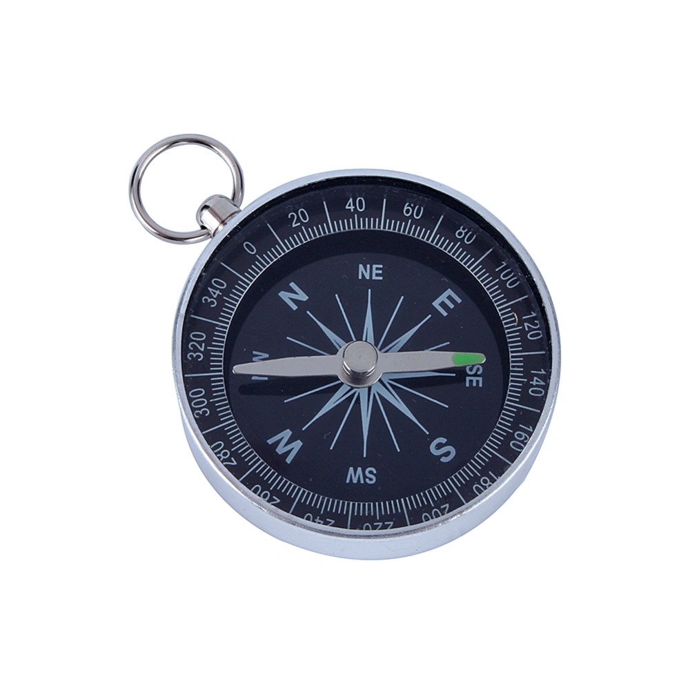 Aluminum Shell Pocket Compass High Precision/Stability Compass for Outdoor Navigation Camping