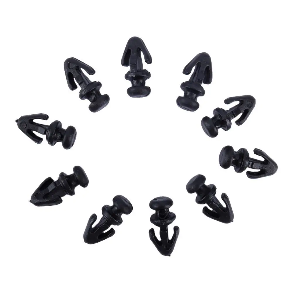 10pcs Door Gasket Clip Set Fit for Ford Mondeo MK2, MK3 and MK4 Models Car Door Seal Trim Clips