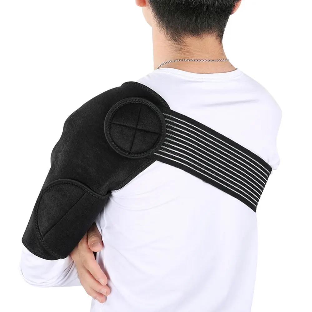 Adjustable Breathable Gym Sports Care Single Shoulder Support Back Neoprene Brace Guard Strap