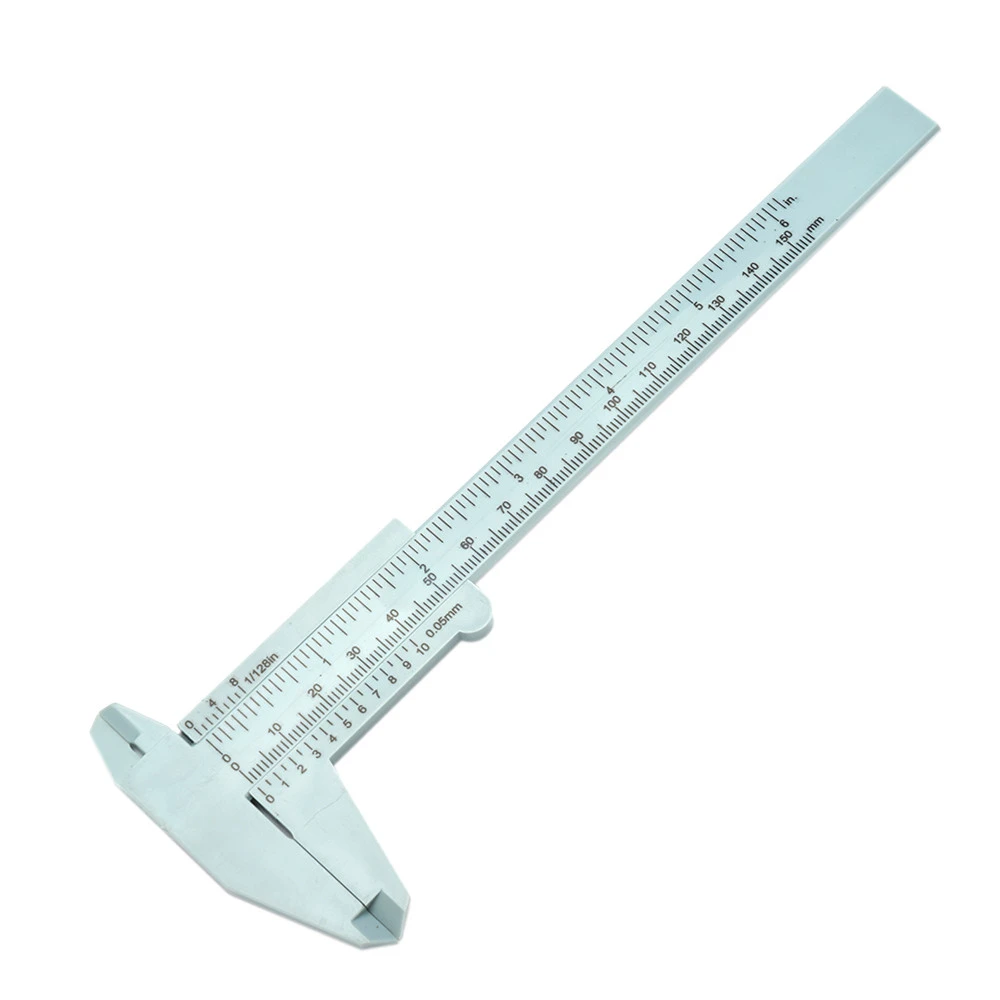 150MM Plastic Eyebrow Tattoo Permanent Make Up Micrometer Measuring Measurement Tool