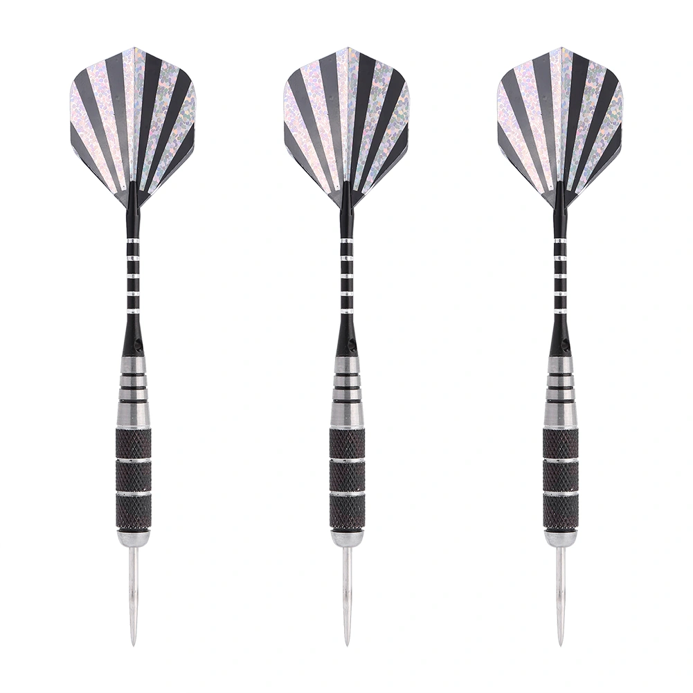 3pcs 155mm Steel Tip Darts With Nickel Plated Barrel For Dart Board (L2)