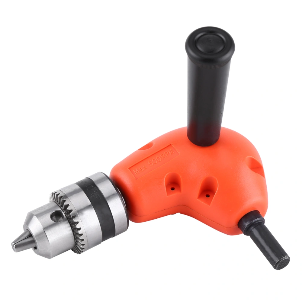 Right Angle Extension Adapter 90 Degree Electric Drill Attachment 9.5mm Round Shank With Handle