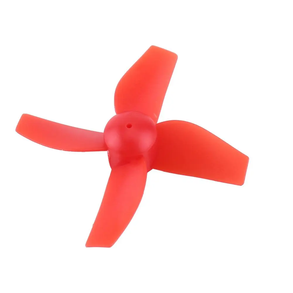 4Pcs New RC Quadcopter Four-blade Propeller Blades Drone Accessory For H36 E010 (Red)