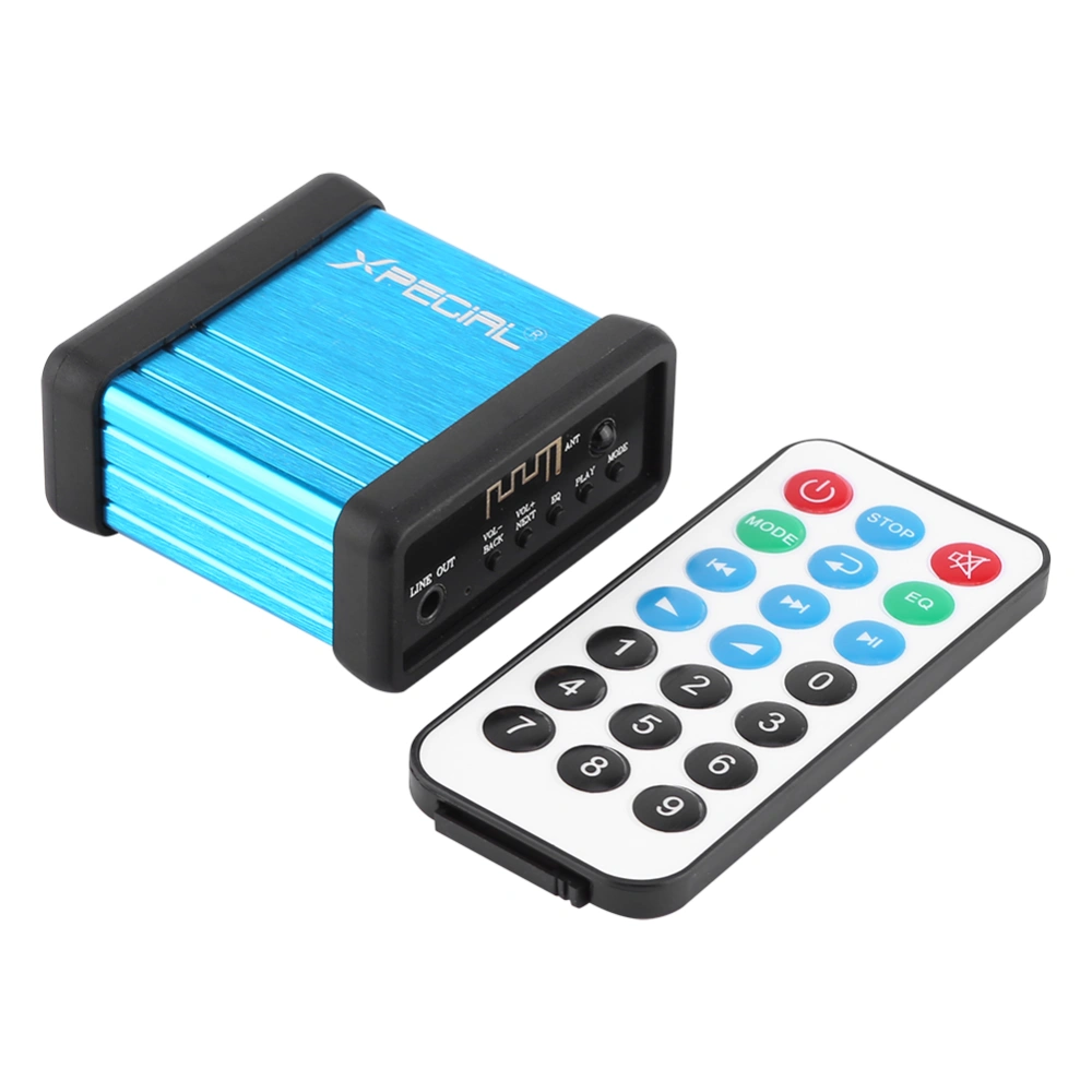 Portable Wireless Bluetooth Audio Receiver Box Amplifier Modify DIY with Remote Control #2