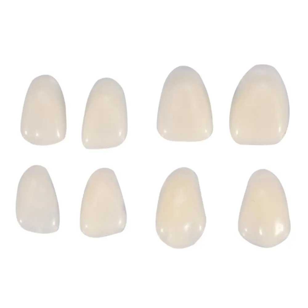 70PCS/Bag Teeth Veneers Resin Anterior Upper Temporary Crown For Dental Oral Care