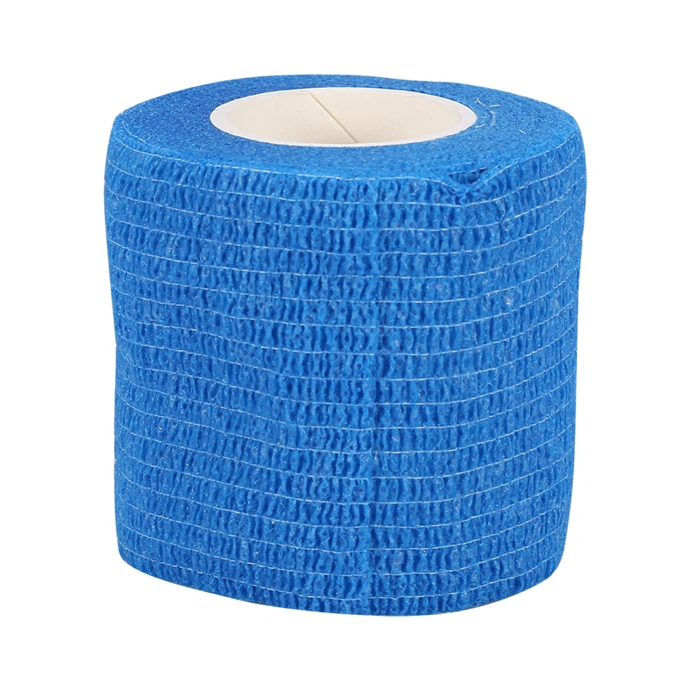 Non-woven Fabric Self Adhesive Tattoo Bandage Sport Binding Joints Support Tape (Blue)