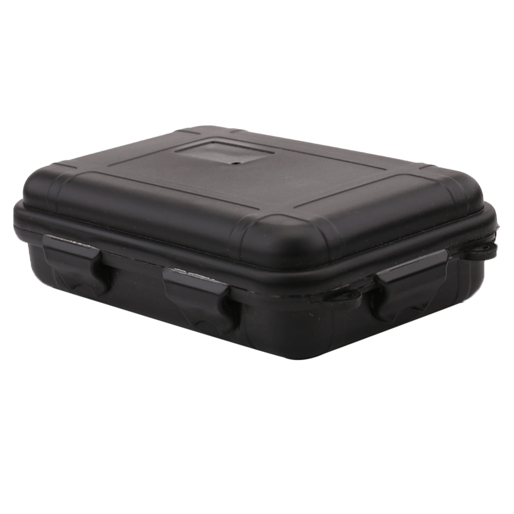 Outdoor Survival Shockproof Waterproof Storage Box Sealed Container Travel Case Black L