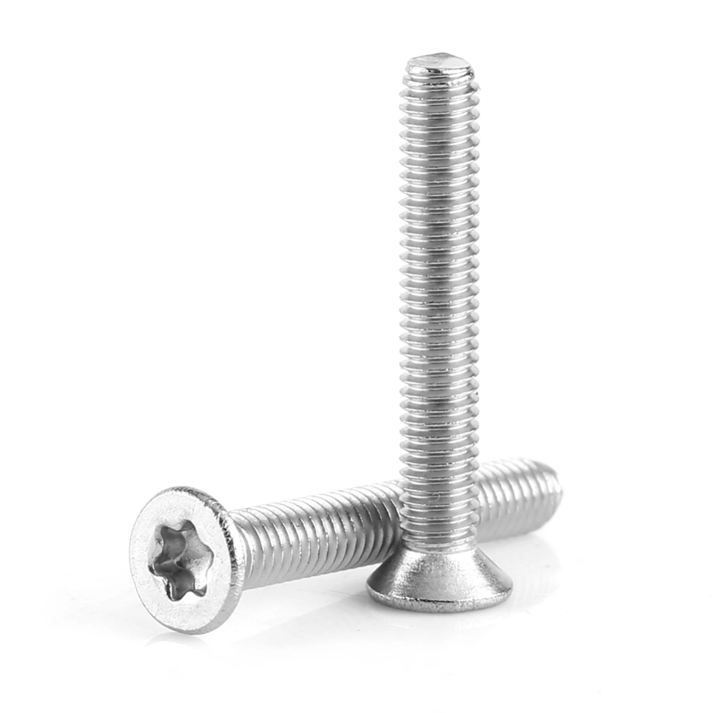 M3 Stainless Steel Flat Head Star Drive Machine Screws Bolts (M3×30)