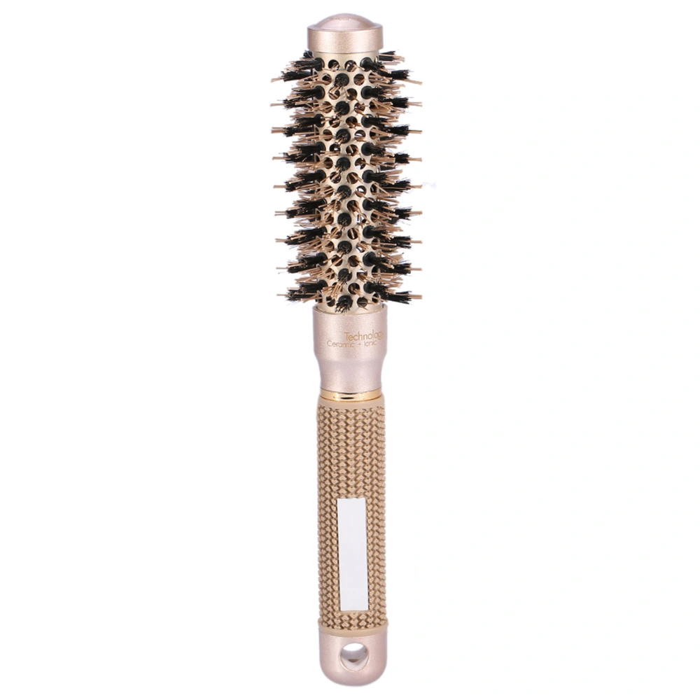 Salon Hairdressing Curling Hair Style Brushes Healthy Ceramic Iron Round Comb 25mm