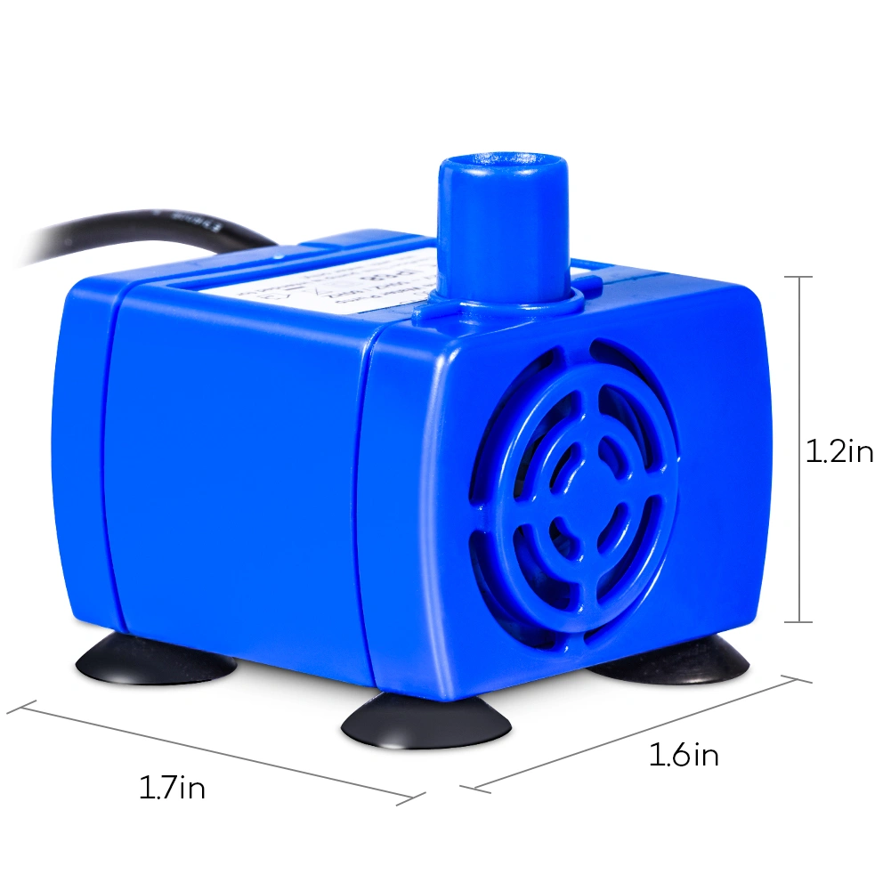 Silent New Generation Submersible Electric Water Pump 5.9ft Long Cable Low Power Consumption Mo