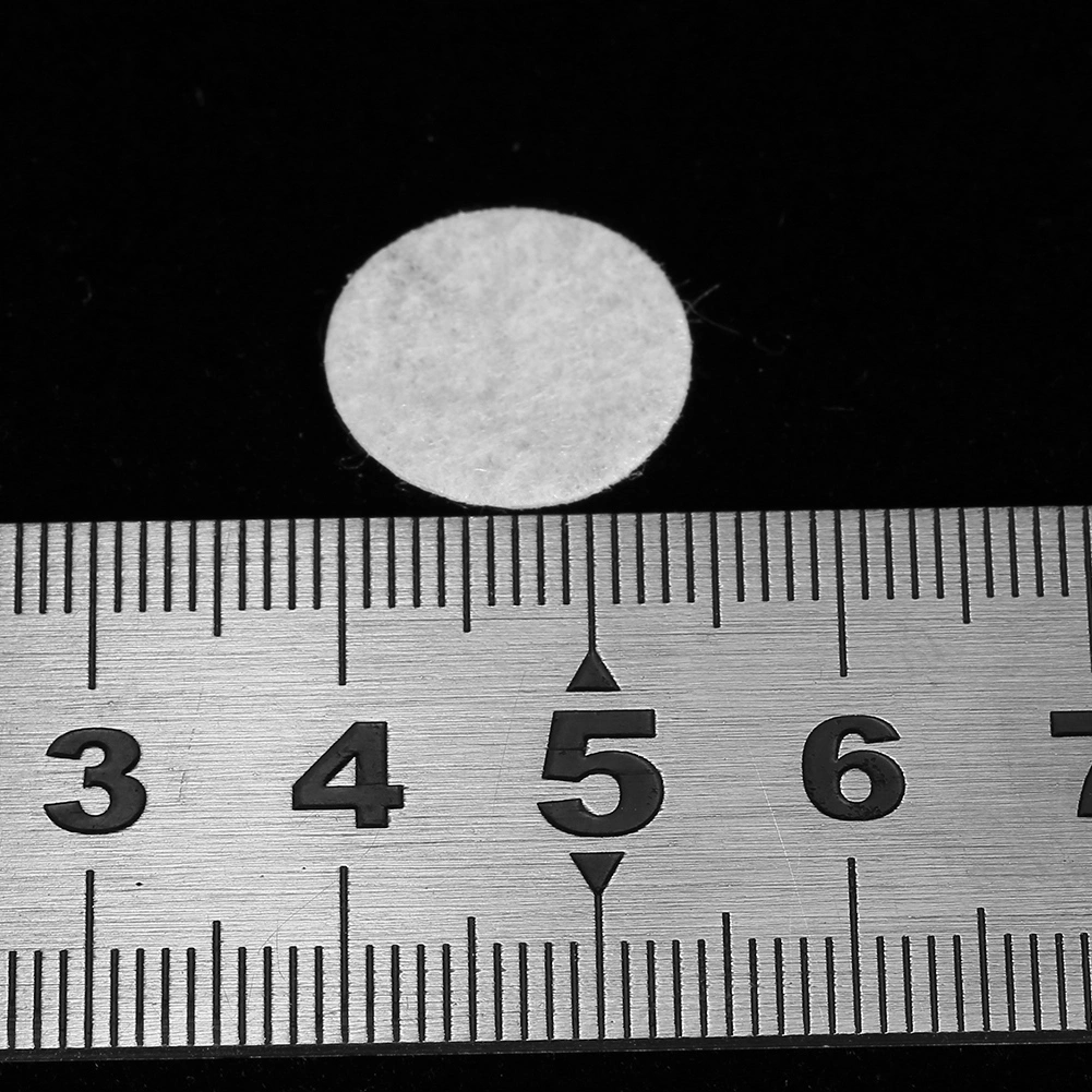 100pcs New Cotton Filter Round Filtering Pads For Blackhead Removal Beauty Machine (15mm)