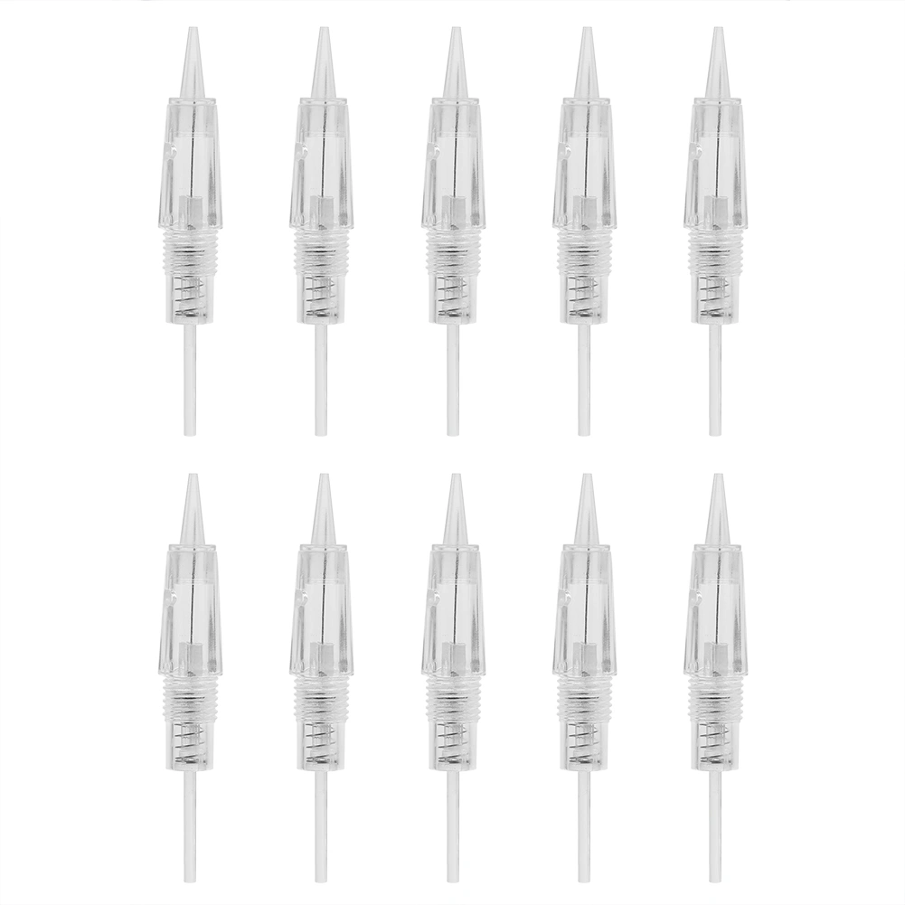10Pcs/Set Eyebrow Lip Tattoo Cartridge Rotary Micro-needle Disposable Sterile Needle R1