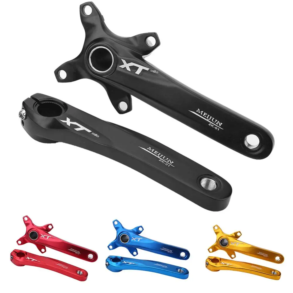 Mountain Bike Aluminum Alloy Hollow Integral Single Speed Crank Arm Repair Accessory