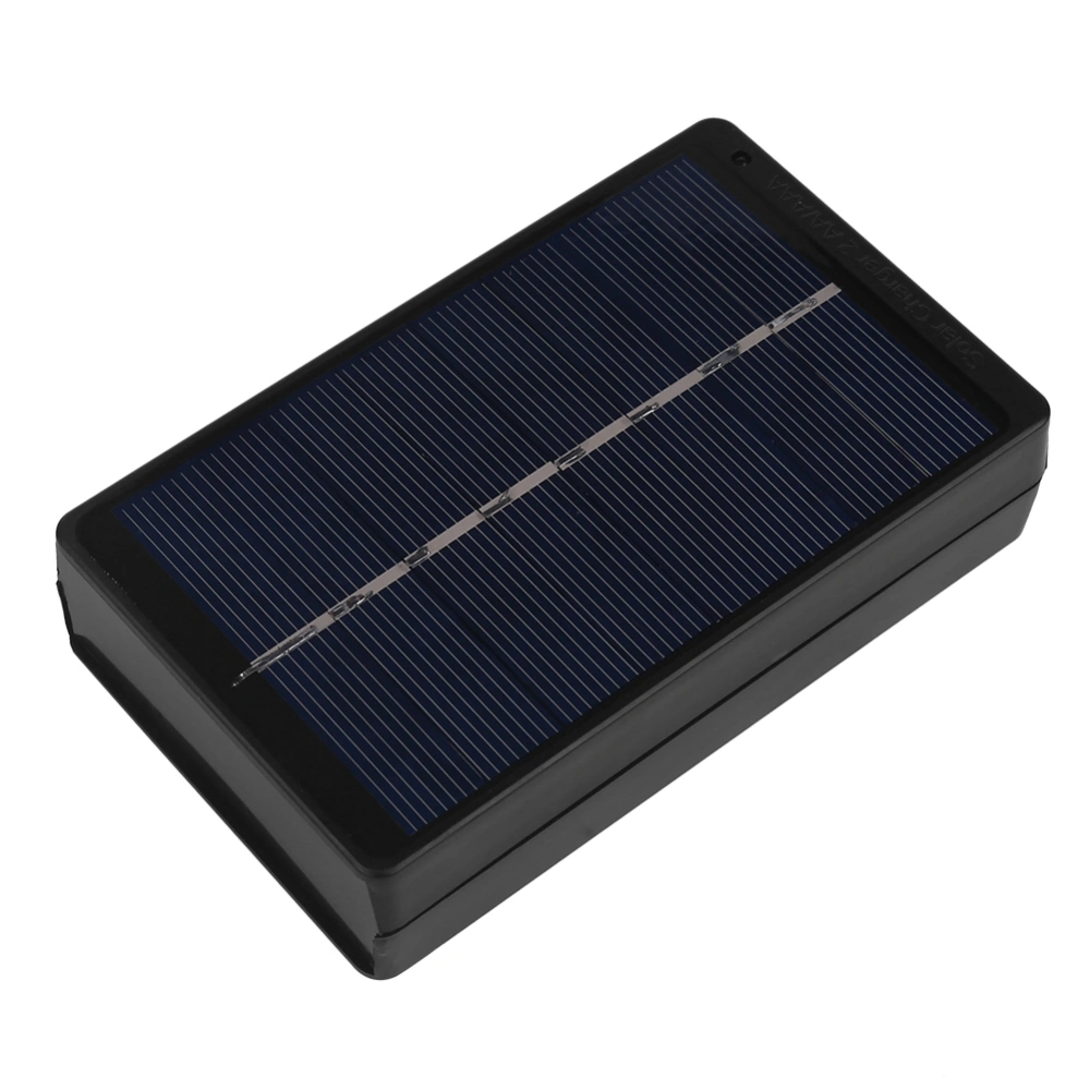 1W 4V Portable Solar Panel Chager Charging Box for AA/AAA Battery Black