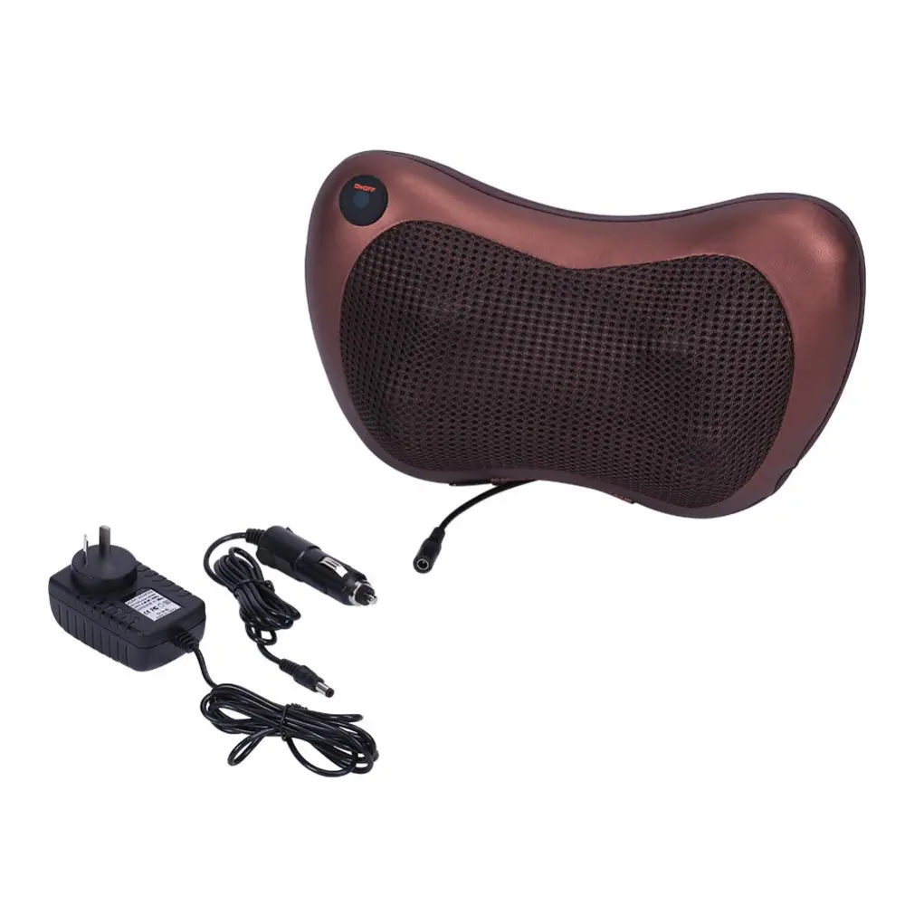 Electric Shiatsu Massager Body Massage Pillow CushionNeck Shoulder Home Car