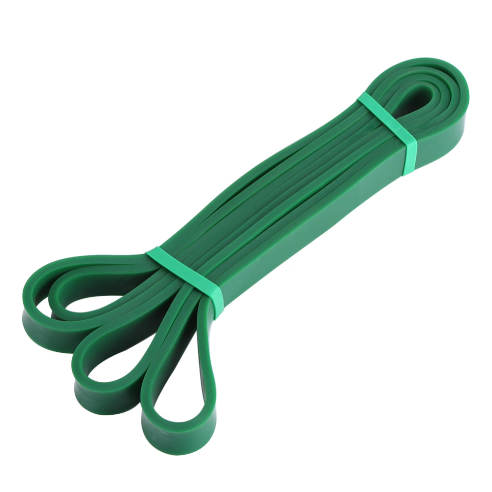 Latex Pull Up Resistance Fitness Stretch Bands Yoga Exercise Loop Elastic Strap (Green)