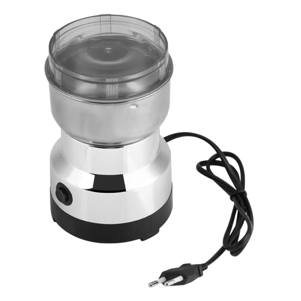 220V Electric Stainless Steel Grinding Coffee Bean Milling Machine Home Office