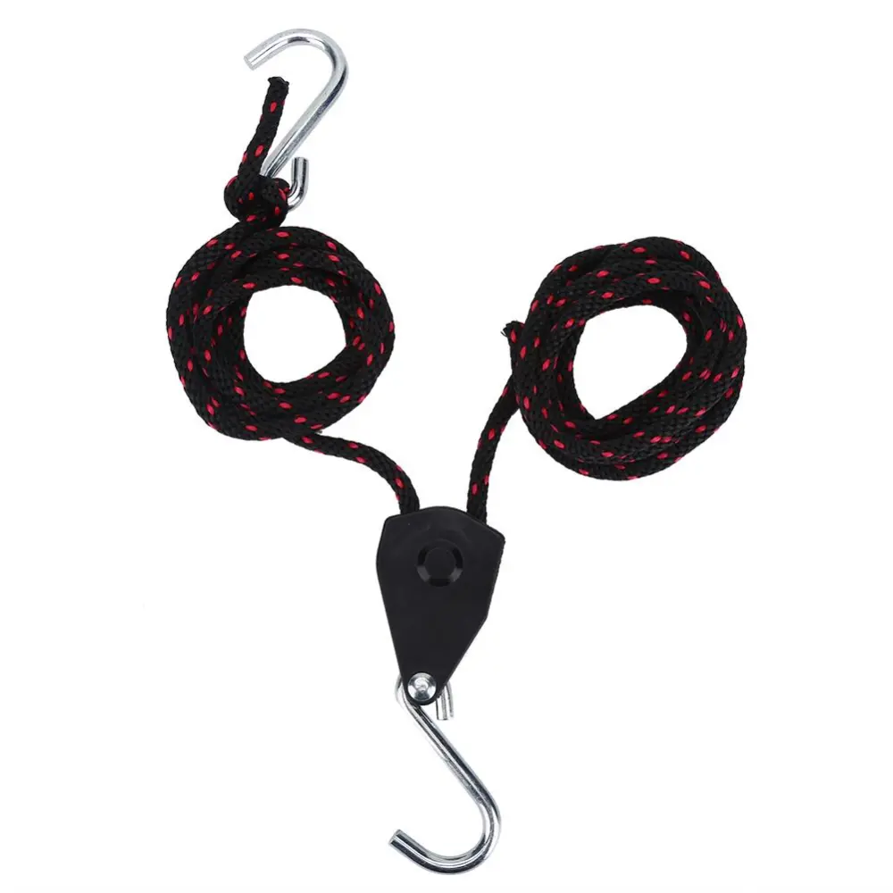 Practical Super Strong Multi Uses Rope Ratchet Tie Down with S-Shaped Hook