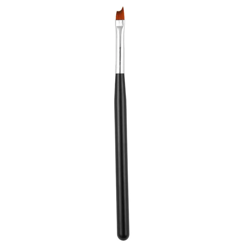 1pc Nail Brush UV Gel Painting Nail Art Pen Black Handle Manicure Tool