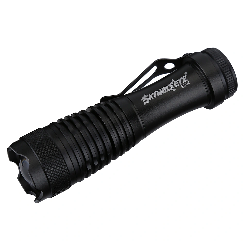 Mini Portable Aluminium Alloy Zoomable Focusing Ultra Bright LED Flashlight Torch