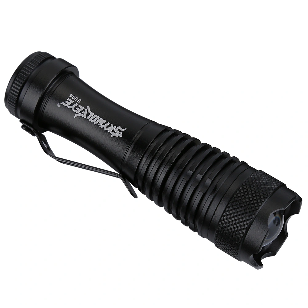 Mini Portable Aluminium Alloy Zoomable Focusing Ultra Bright LED Flashlight Torch